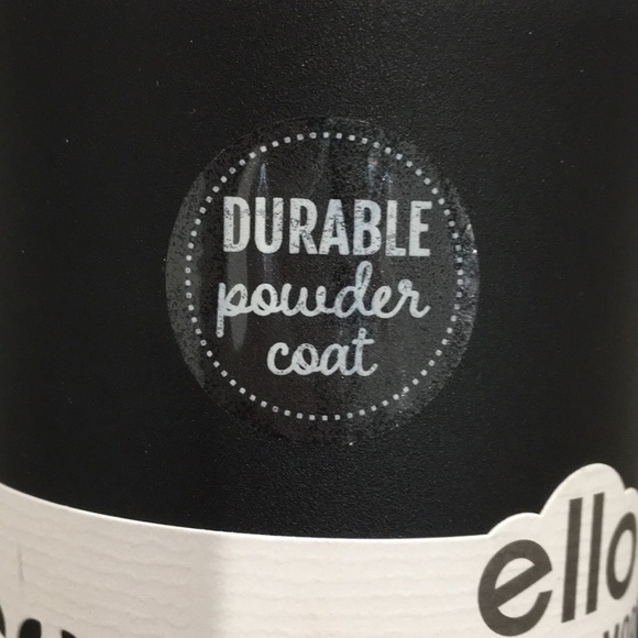 Black ello vacuum insulated Travel mug - Picture 3 of 11